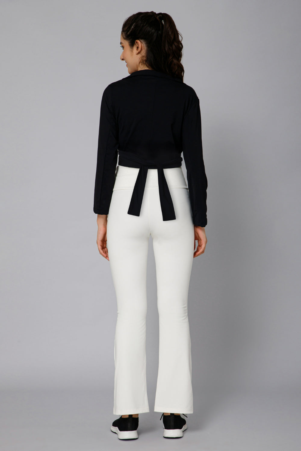 Swoosh Boot Cut Flair Pants (NV) | Original Softretch®