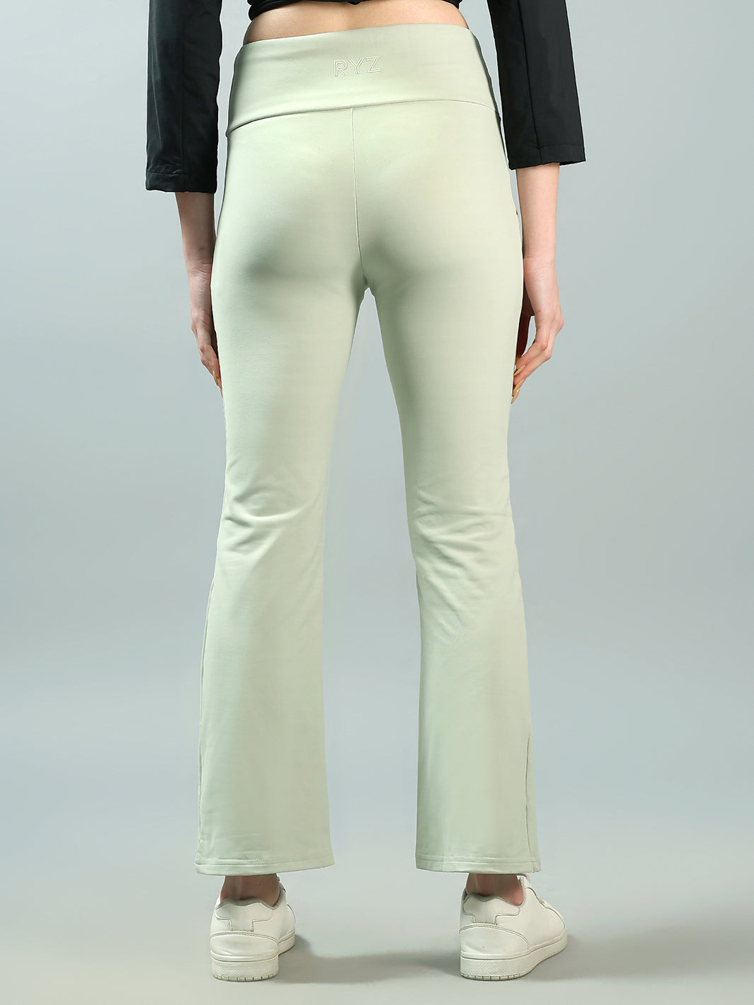 Swoosh Boot Cut Flair Pants (NV) | Original Softretch®