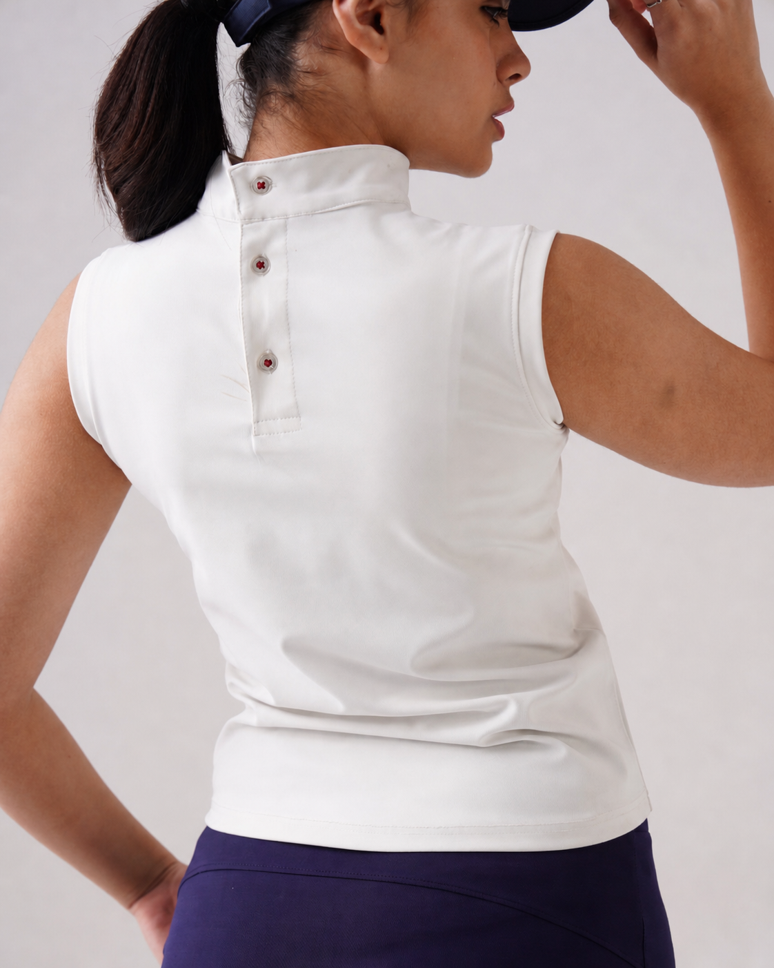 Softretch High-Neck Core Tank (W) | Original Softretch®