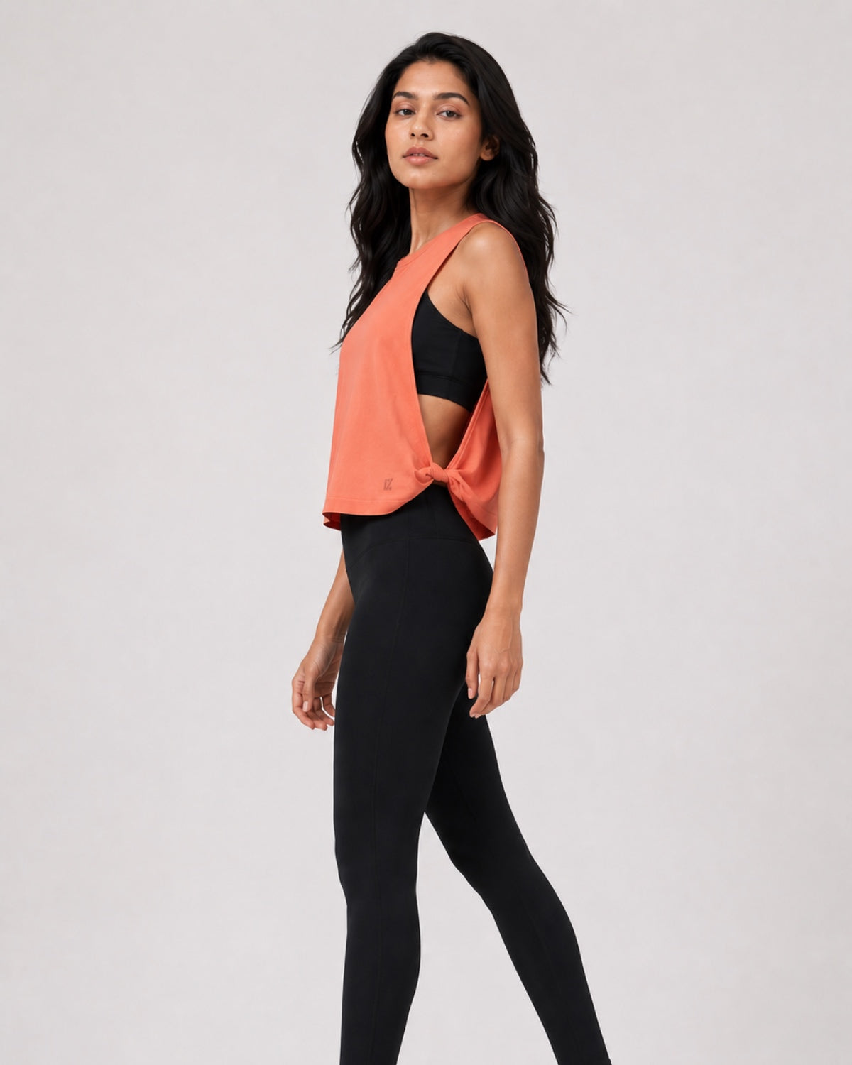 Original Core Layer Tank top | Softretch® (Coral Orange)