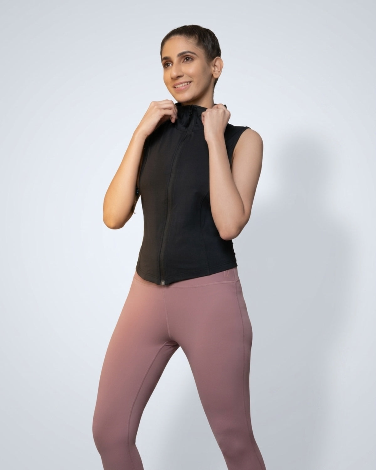 Original Core Sleeveless Jacket (B) | Softretch® Black
