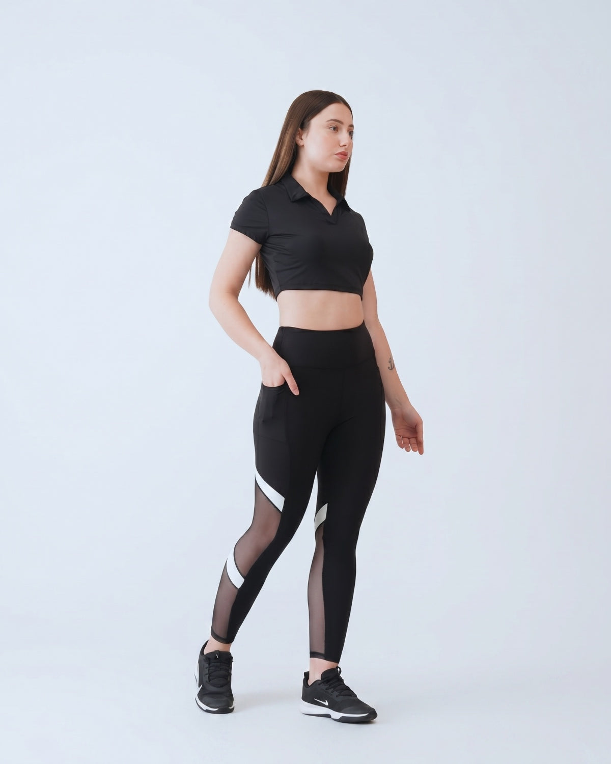 Enhance Performance Mesh leggings with Pockets | Original Softretch®