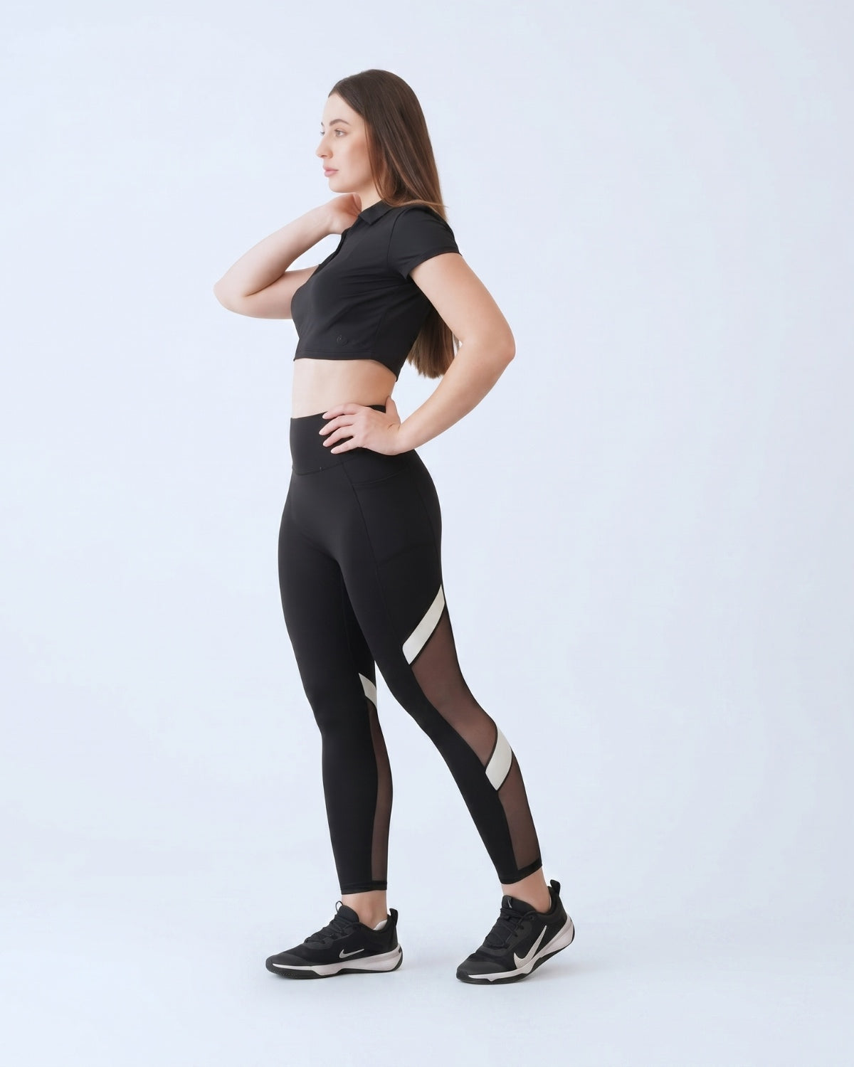 Enhance Performance Mesh leggings with Pockets | Original Softretch®