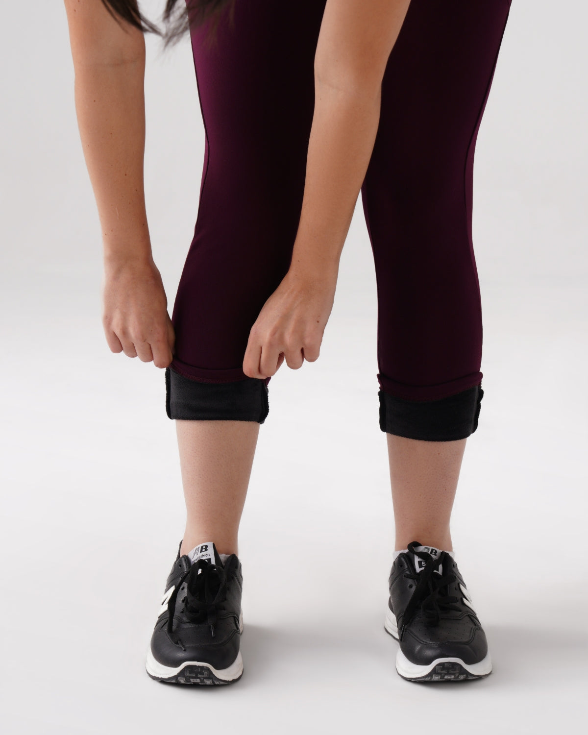 Original Warm-strech Leggings with Pockets | Furry Warmth (WN)