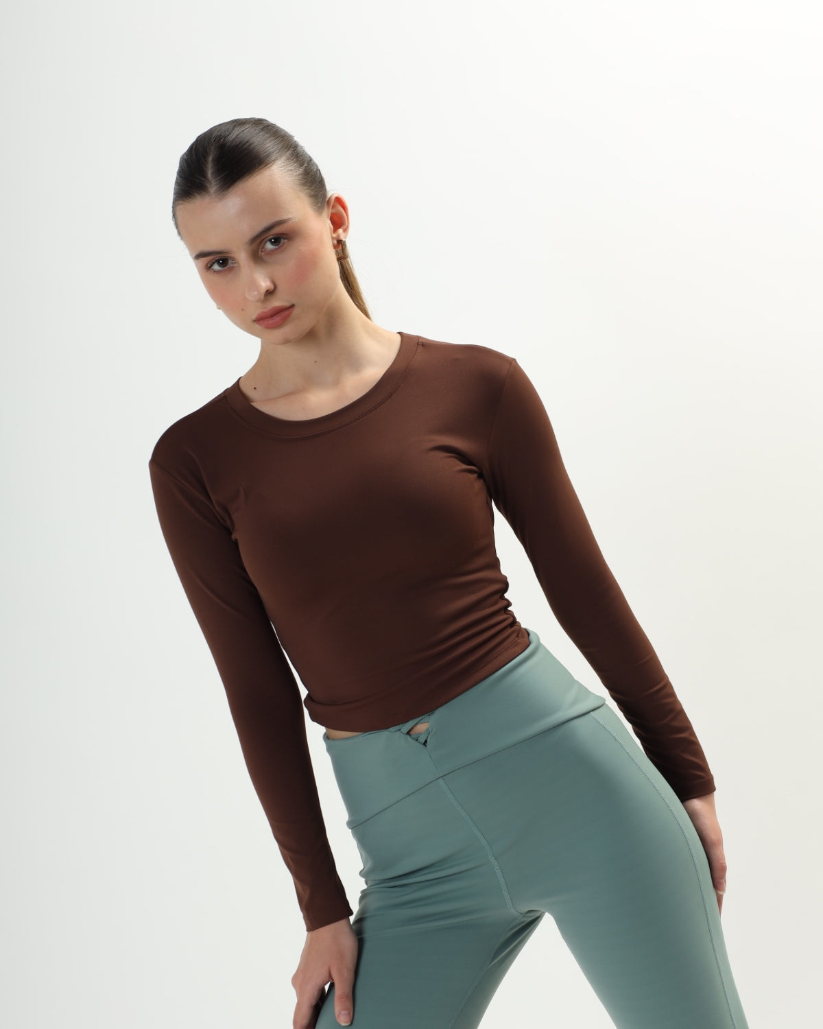 Original Swoosh Padded Knot Blot Flex Top (BR) | Open Back |  Softretch®