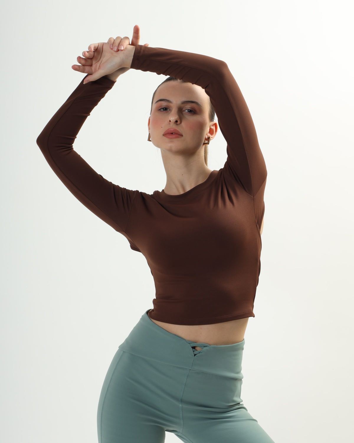 Original Swoosh Padded Knot Blot Flex Top (BR) | Open Back |  Softretch®