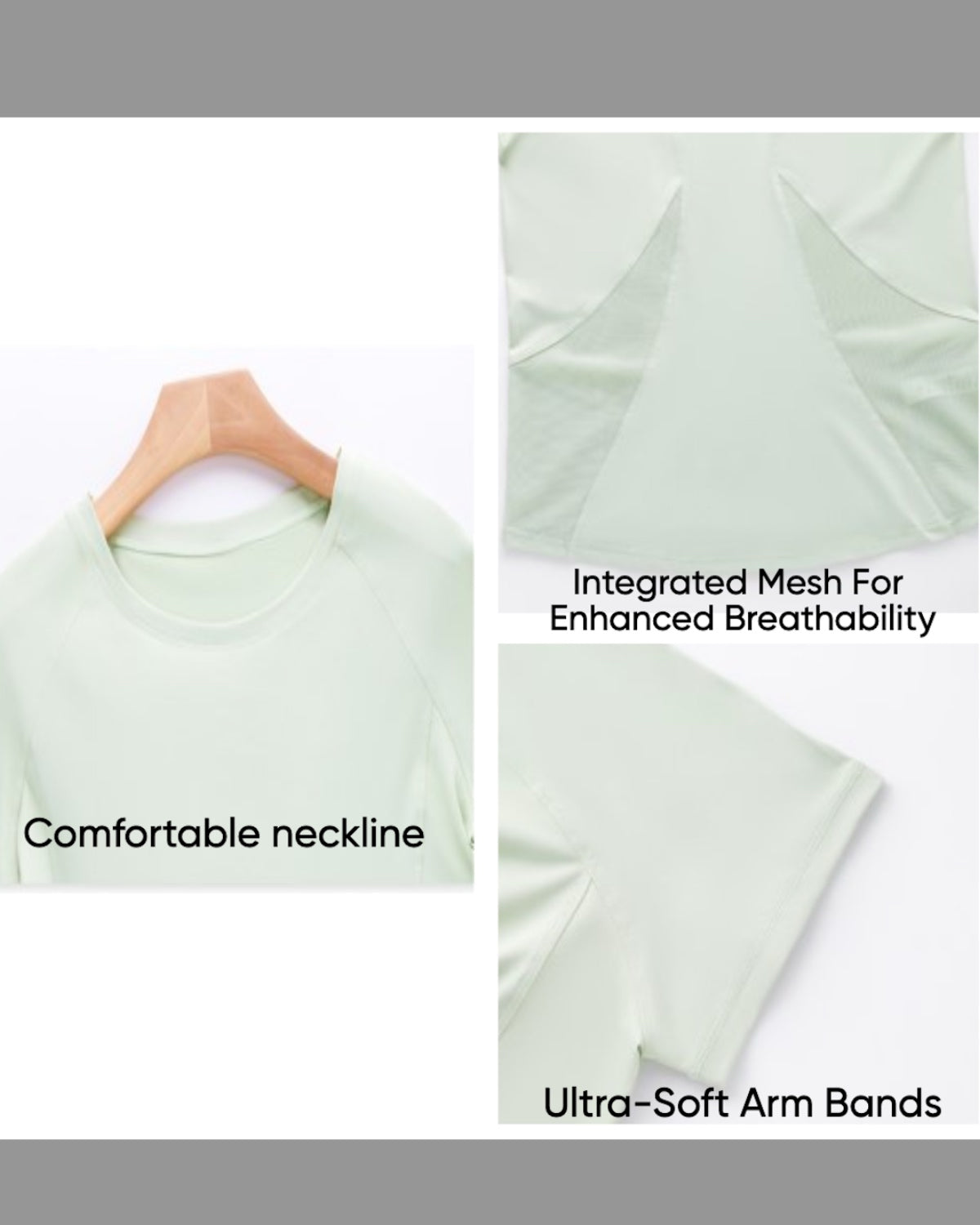 Original Softretch® Air T-shirt  | Mesh Spliced T-shirt (LGN)