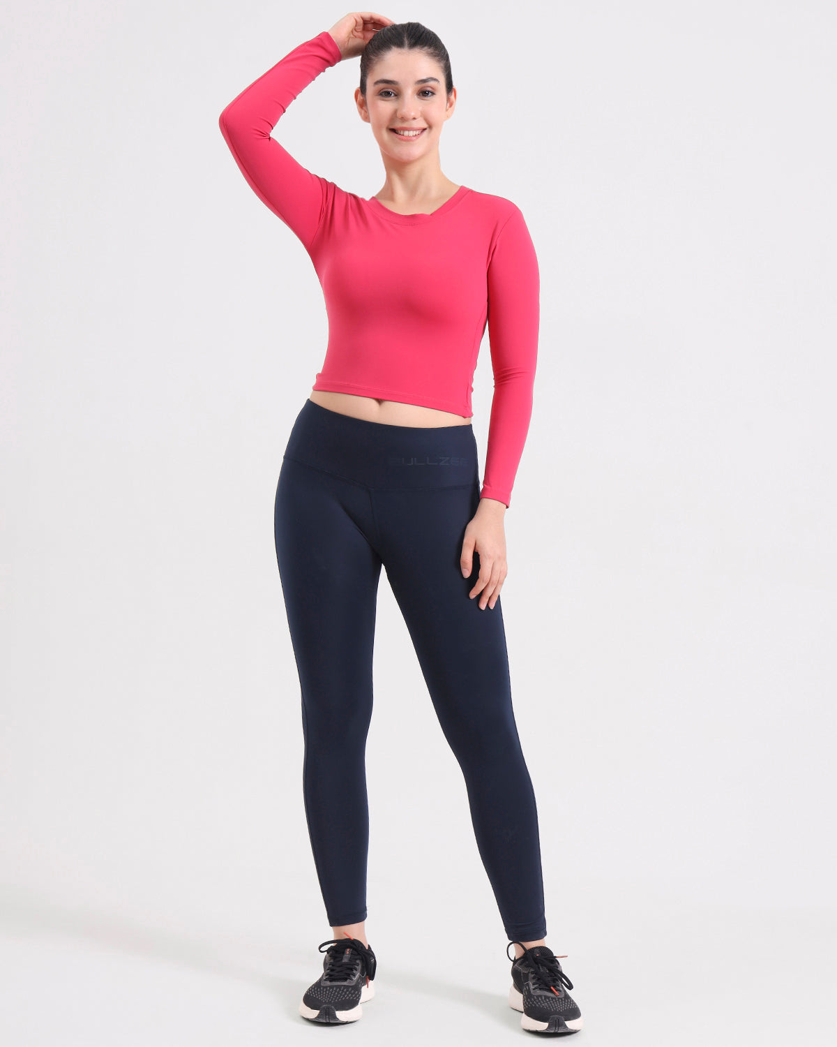 Original Swoosh Padded Knot Blot Flex Top (P) | Open Back | Softretch®