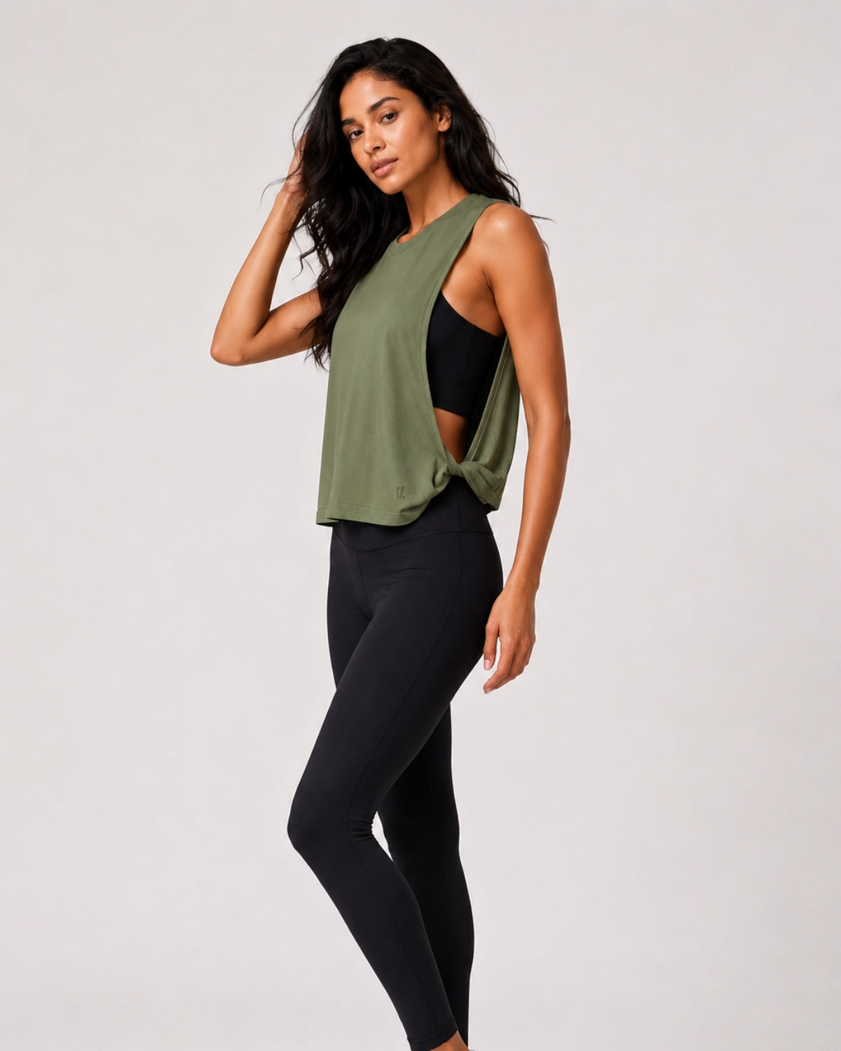 Original Core Layer Tank top | Softretch® (Olive Green)