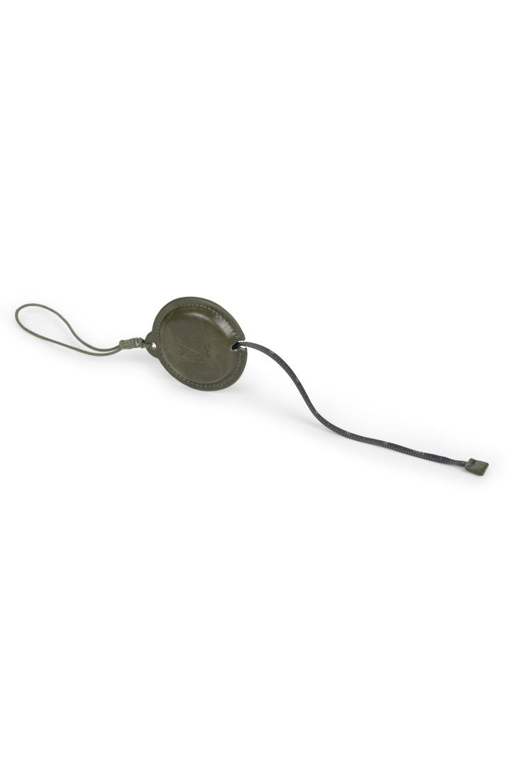 Premium Leather Coated Measuring Tape for Body Measurements – Auto Lock, Retractable, 150 cm / 60 (olive))