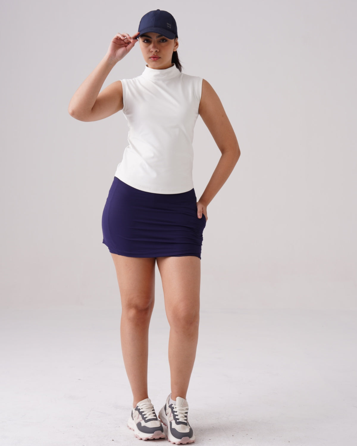 Softretch High-Neck Core Tank (W) | Original Softretch®
