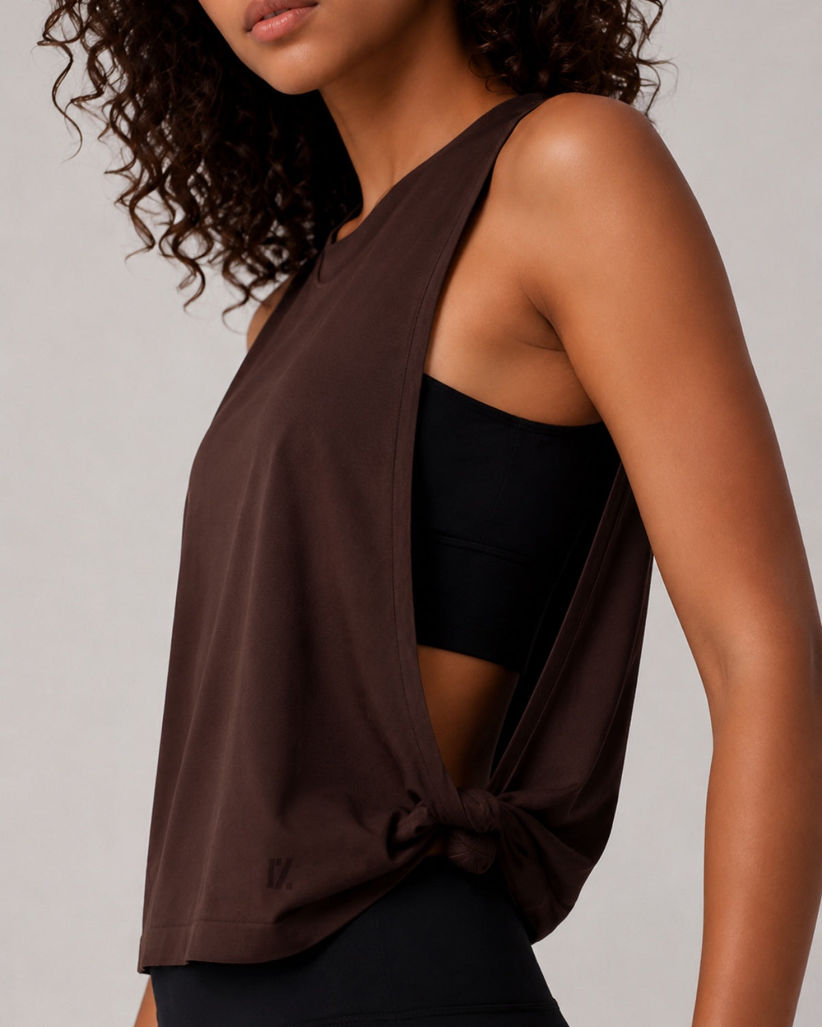 Original Core Layer Tank top | Softretch® (Chocolate Brown)