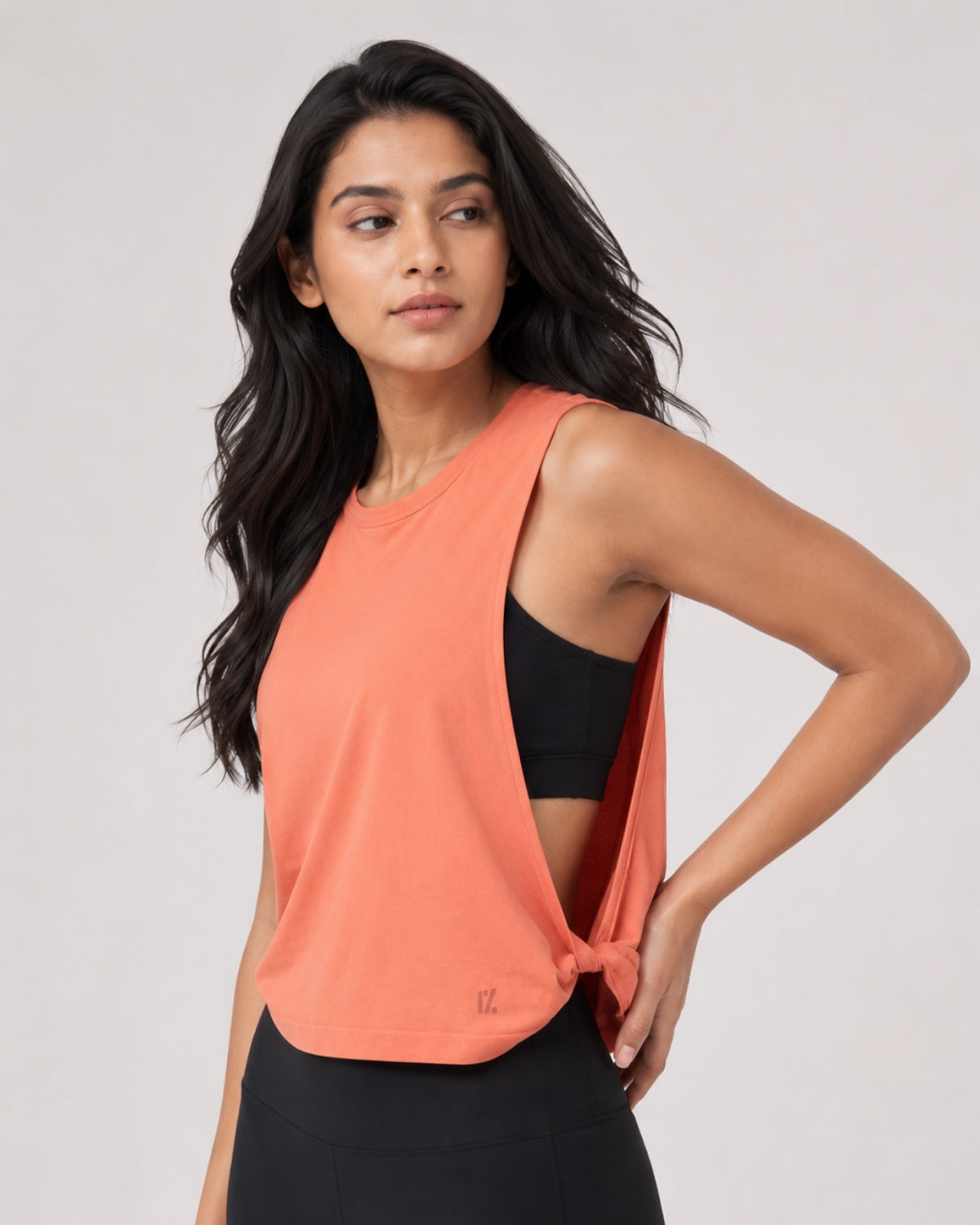 Original Core Layer Tank top | Softretch® (Coral Orange)