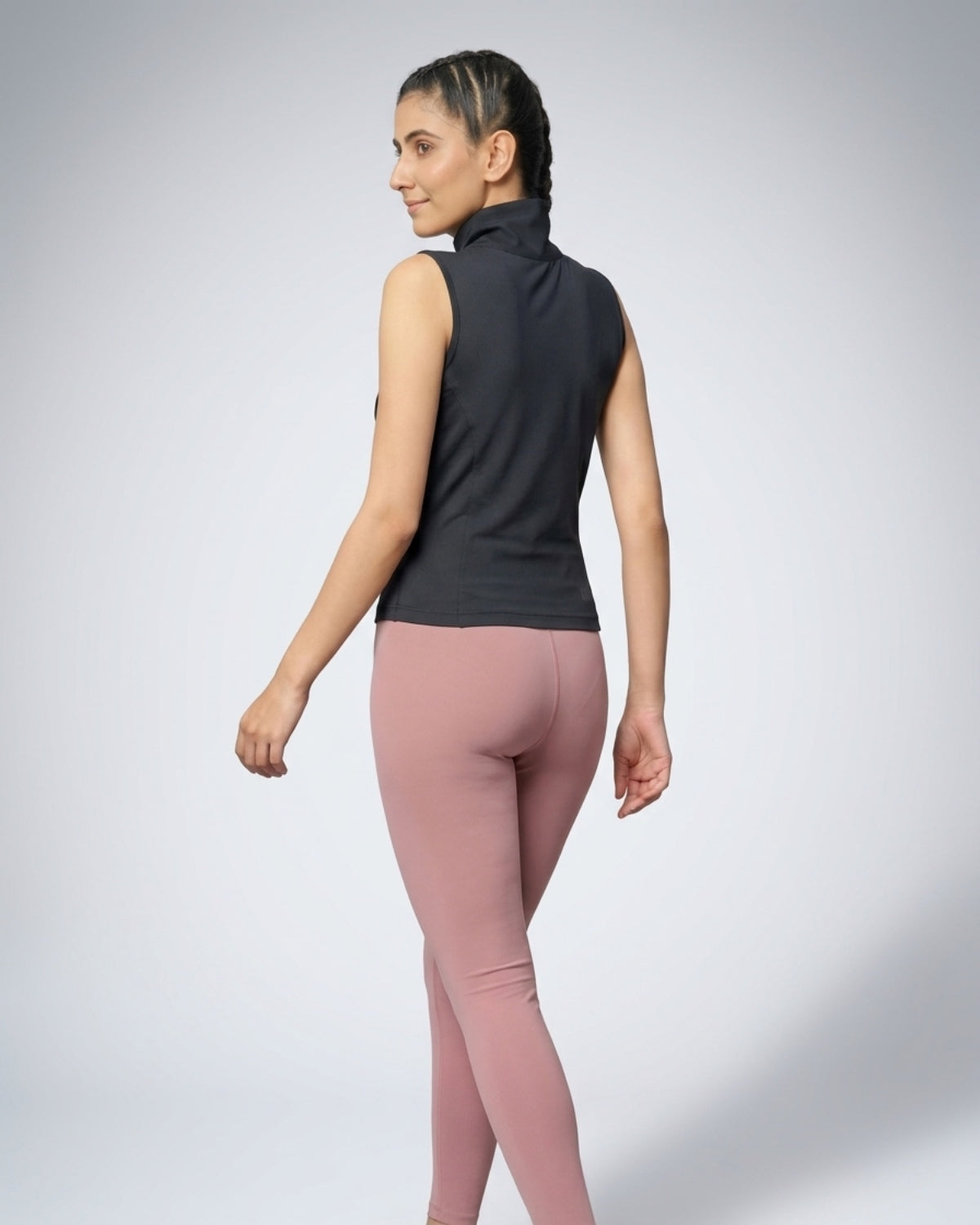 Original Core Sleeveless Jacket (B) | Softretch® Black