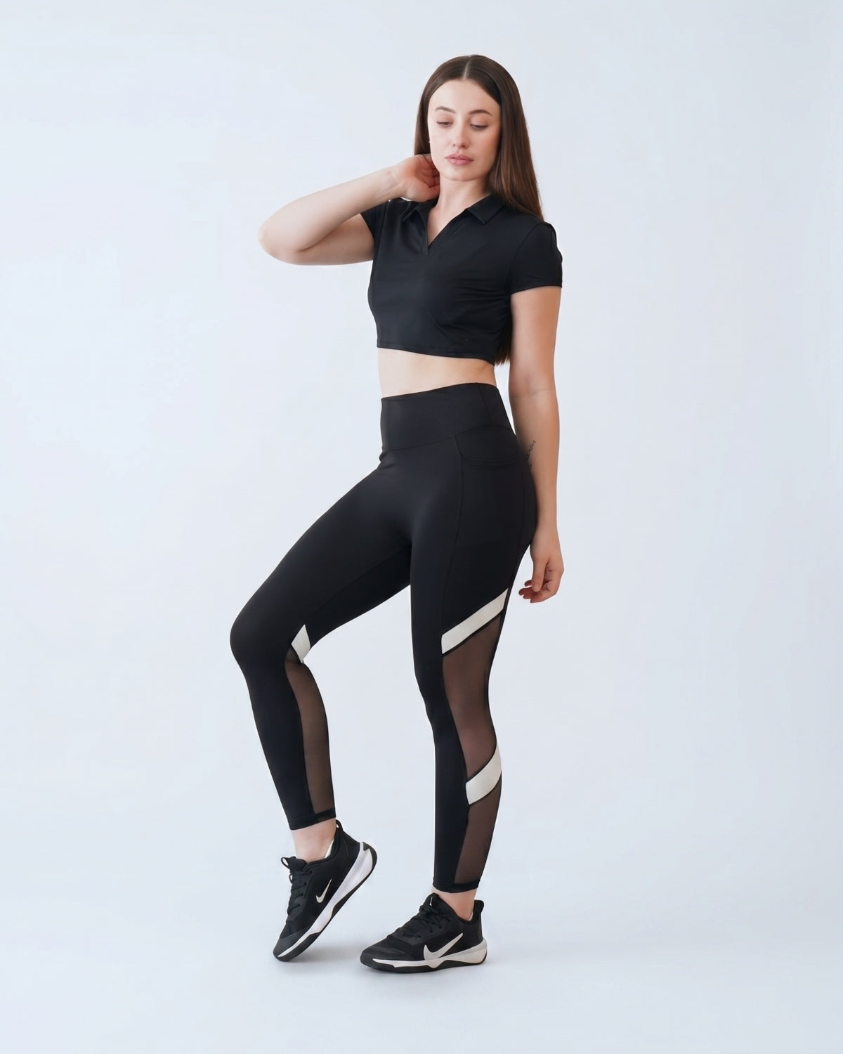 Enhance Performance Mesh leggings with Pockets | Original Softretch®