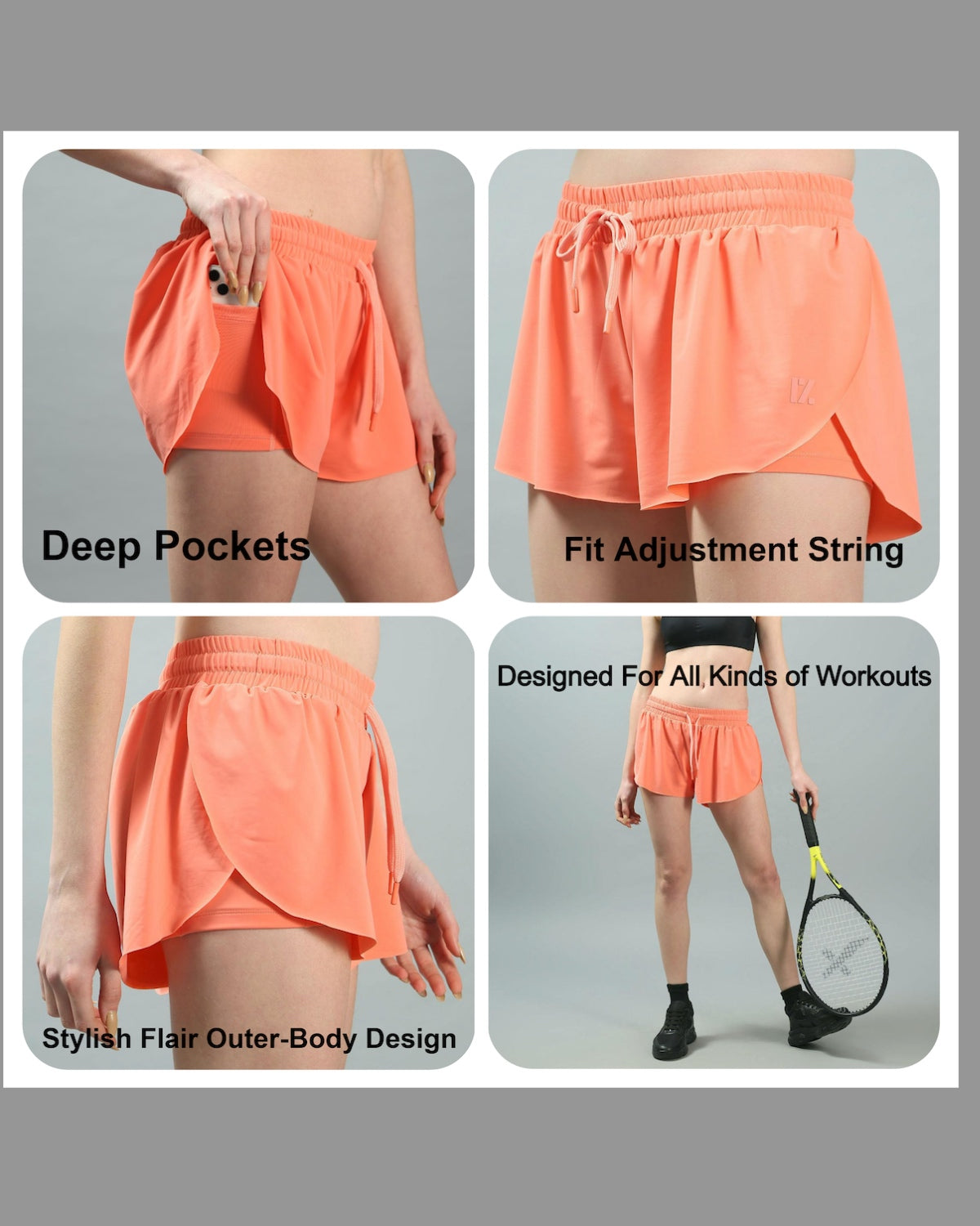 Swoosh Flair Gym Shorts | Original Softretch®