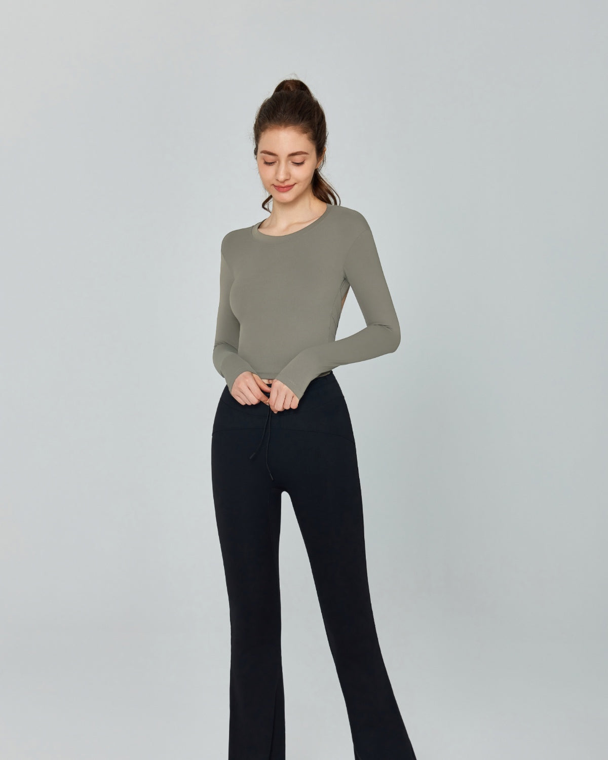 Original Swoosh Padded Knot Blot Flex Top (O) | Open Back |  Softretch®