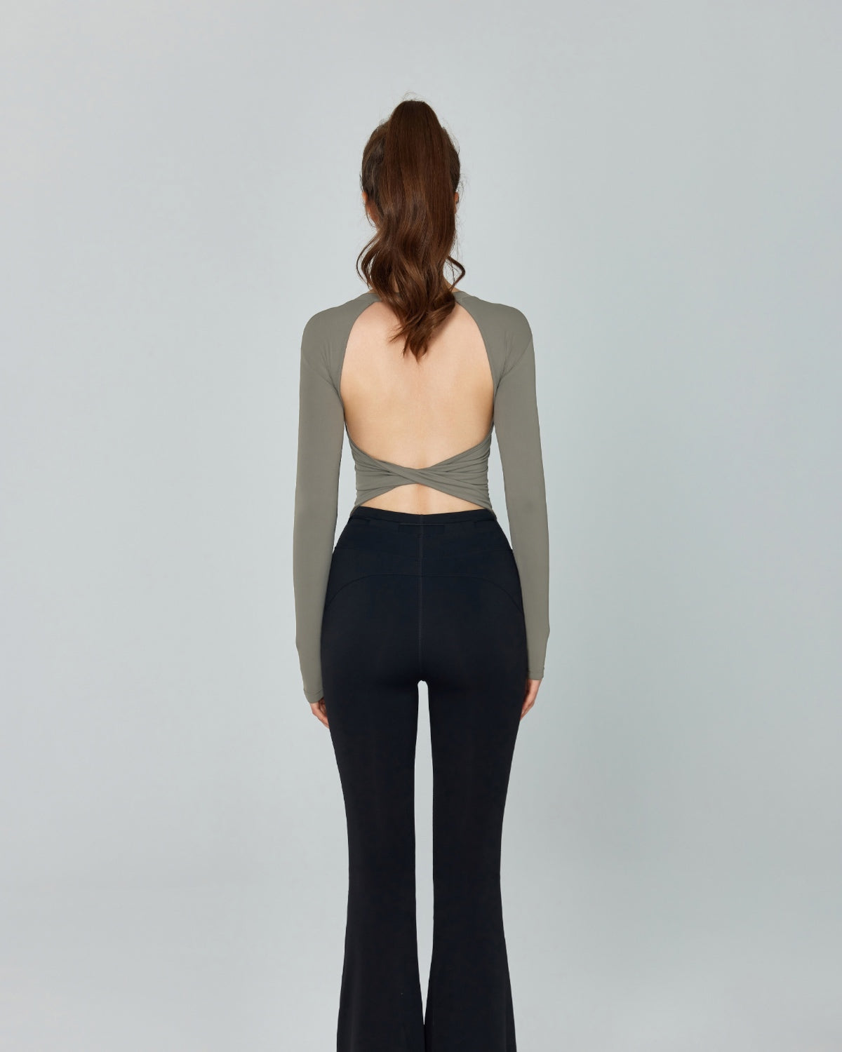 Original Swoosh Padded Knot Blot Flex Top (O) | Open Back |  Softretch®