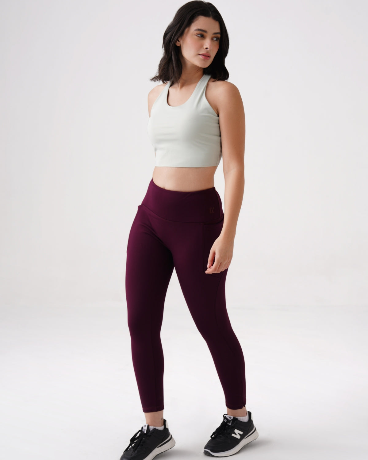 Original Warm-strech Leggings with Pockets | Furry Warmth (WN)