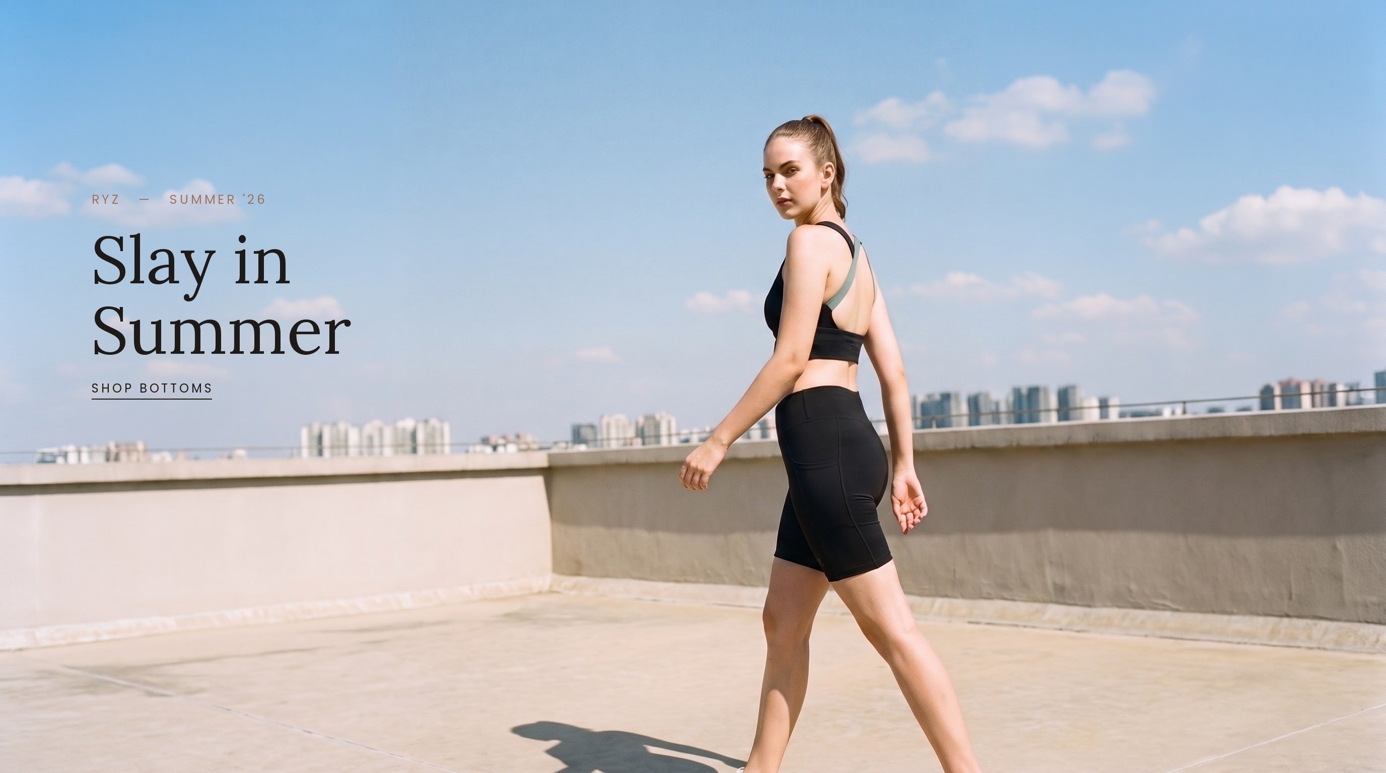 RYZ summer bottoms hero banner - Slay in Summer