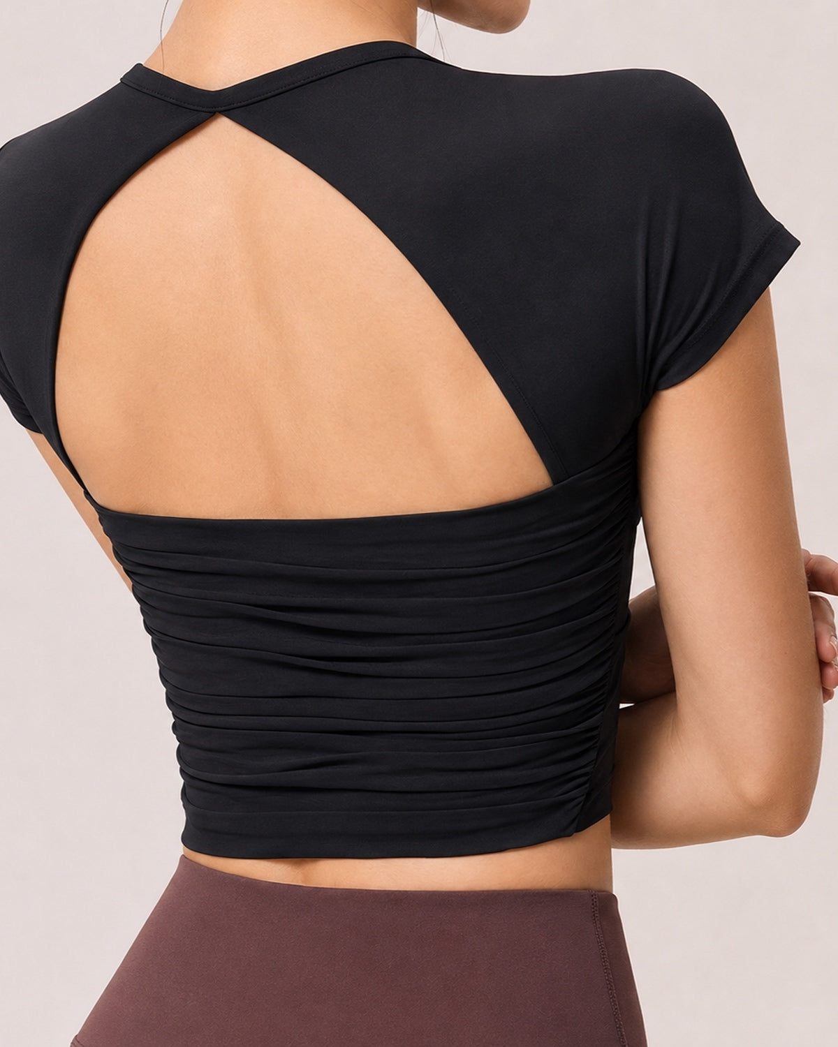 Enhance Mesh Fusion Top | Padded (Black)