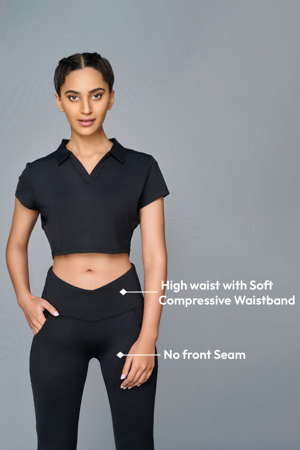 Swoosh Boot Cut Flair Pants (NV) | Original Softretch®